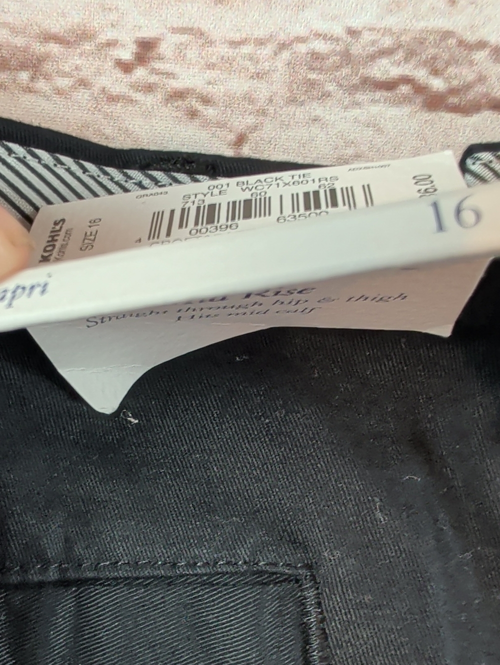 Croft & Barrow Capri Pants Size 16 New Nwt - Picture 8 of 8